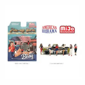 American Diorama - 1:64 Pin Up Girls Figure Set