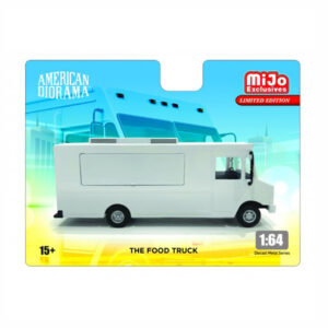 American Diorama - 1:64 Food Truck Series - Plain White Truck