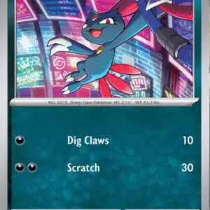 Karta Pokémon: Mega Evolution Promos - MEP 020 - Sneasel (Cosmos Holo)