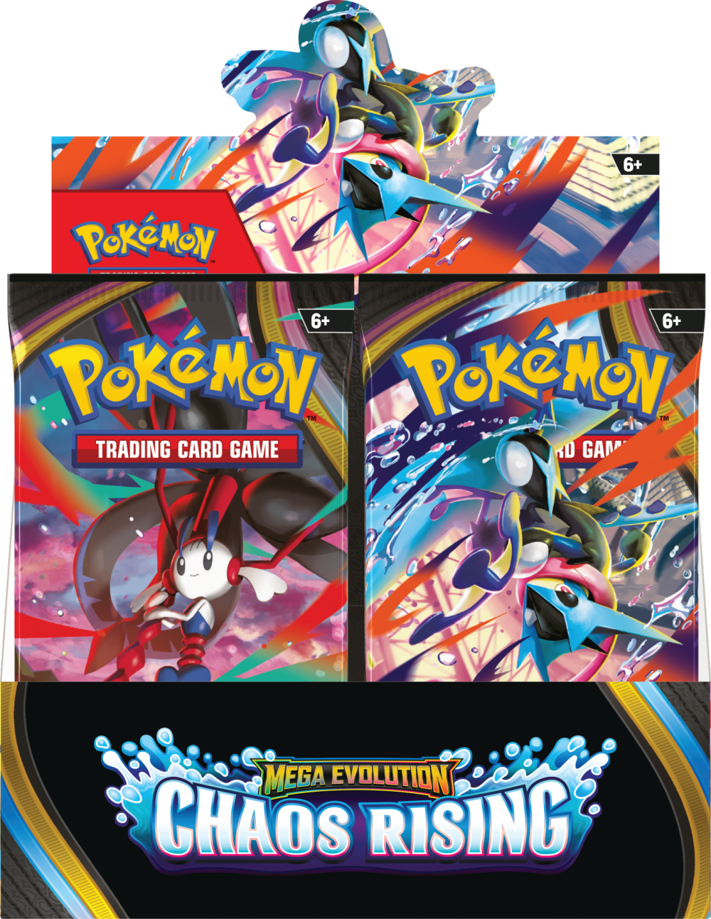Pokémon TCG: Mega Evolution - Chaos Rising - Booster Display Box (36) - obrazek 2