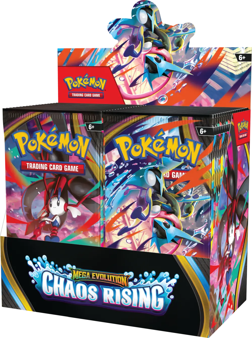 Pokémon TCG: Mega Evolution - Chaos Rising - Booster Display Box (36) - obrazek 3