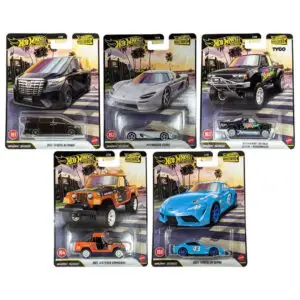 Zestaw Hot Wheels Premium Boulevard (151, 152, 153, 154, 155)
