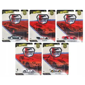 Zestaw Hot Wheels Premium Car Culture 10th Anniversary Vintage Racing