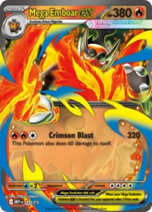 Karta Pokémon: Mega Evolution Promos - MEP 035 - Mega Emboar ex