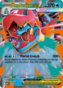 Karta Pokémon: Mega Evolution Promos - MEP 036 - Mega Feraligatr ex