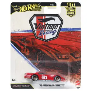 '76 Greenwood Corvette Hot Wheels Premium Vintage Racing (JKF24)