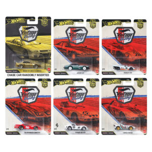 Hot Wheels Premium Car Culture 10th Anniversary Vintage Racing - Fabrycznie Zapakowany Karton