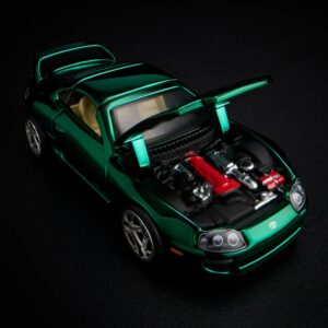 RLC 1997 Toyota Supra green (Hot Wheels Red Line Club)