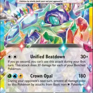 Karta Pokémon: Stellar Crown - 128 - Terapagos ex