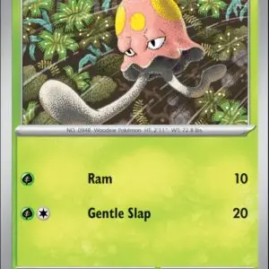 Karta Pokémon: Stellar Crown - 017 - Toedscool (Reverse Holo)