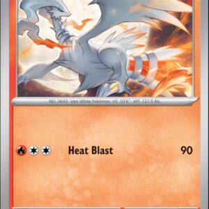 Karta Pokémon: Stellar Crown - 022 - Reshiram (Reverse Holo)