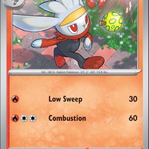 Karta Pokémon: Stellar Crown - 027 - Raboot (Reverse Holo)
