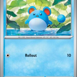 Karta Pokémon: Stellar Crown - 033 - Marill (Reverse Holo)