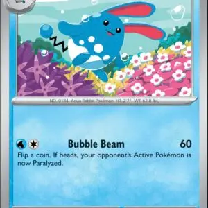 Karta Pokémon: Stellar Crown - 034 - Azumarill (Reverse Holo)