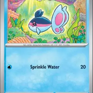 Karta Pokémon: Stellar Crown - 035 - Finneon (Reverse Holo)