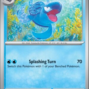 Karta Pokémon: Stellar Crown - 037 - Tirtouga (Reverse Holo)