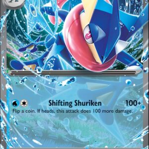Karta Pokémon: Stellar Crown - 041 - Greninja ex