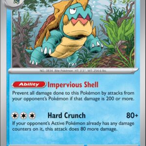 Karta Pokémon: Stellar Crown - 044 - Drednaw (Reverse Holo)