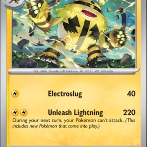 Karta Pokémon: Stellar Crown - 047 - Electivire (Reverse Holo)