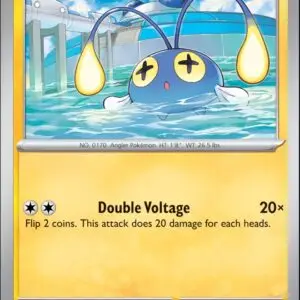 Karta Pokémon: Stellar Crown - 048 - Chinchou (Reverse Holo)