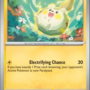 Karta Pokémon: Stellar Crown - 054 - Togedemaru (Reverse Holo)