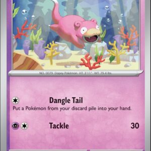 Karta Pokémon: Stellar Crown - 057 - Slowpoke (Reverse Holo)