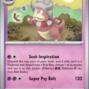 Karta Pokémon: Stellar Crown - 058 - Slowking (Reverse Holo)