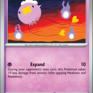 Karta Pokémon: Stellar Crown - 060 - Drifloon (Reverse Holo)