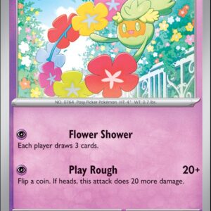 Karta Pokémon: Stellar Crown - 063 - Comfey (Reverse Holo)