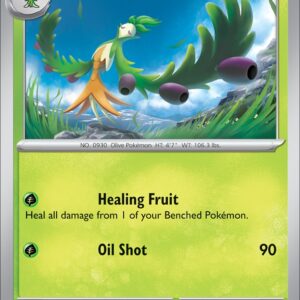 Karta Pokémon: Obsidian Flames - 021 - Arboliva (Reverse Holo)