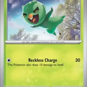 Karta Pokémon: Obsidian Flames - 023 - Capsakid (Reverse Holo)