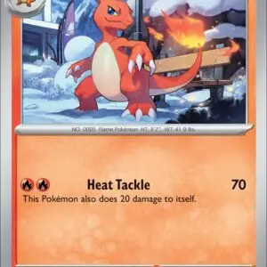 Karta Pokémon: Obsidian Flames - 027 - Charmeleon (Reverse Holo)