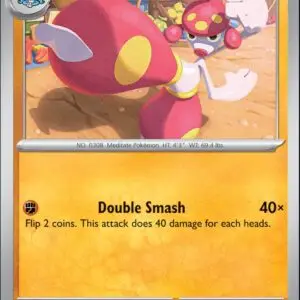 Karta Pokémon: Stellar Crown - 079 - Medicham (Reverse Holo)