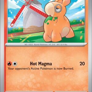Karta Pokémon: Obsidian Flames - 031 - Numel (Reverse Holo)