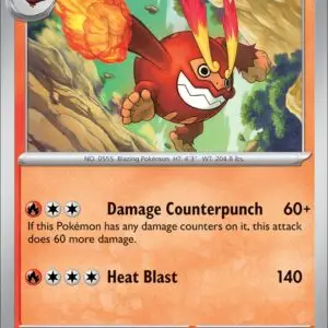 Karta Pokémon: Obsidian Flames - 035 - Darmanitan (Reverse Holo)