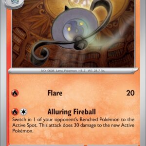 Karta Pokémon: Obsidian Flames - 037 - Lampent (Reverse Holo)