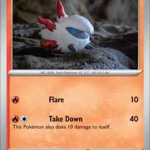 Karta Pokémon: Obsidian Flames - 040 - Larvesta