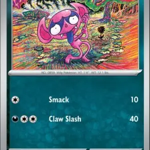 Karta Pokémon: Stellar Crown - 094 - Impidimp (Reverse Holo)