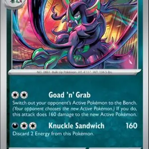 Karta Pokémon: Stellar Crown - 096 - Grimmsnarl (Reverse Holo)