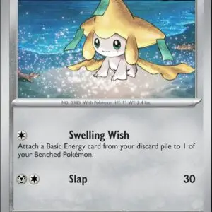 Karta Pokémon: Stellar Crown - 098 - Jirachi (Reverse Holo)