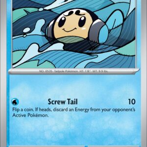 Karta Pokémon: Obsidian Flames - 050 - Tympole (Reverse Holo)