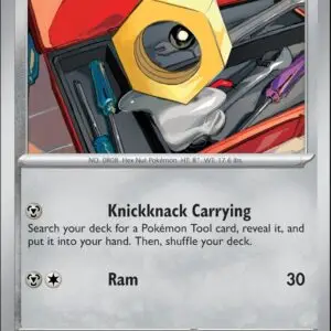 Karta Pokémon: Stellar Crown - 103 - Meltan (Reverse Holo)
