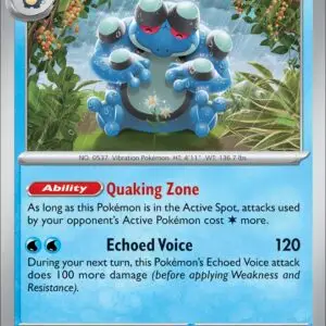 Karta Pokémon: Obsidian Flames - 052 - Seismitoad