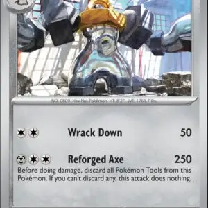 Karta Pokémon: Stellar Crown - 104 - Melmetal (Reverse Holo)