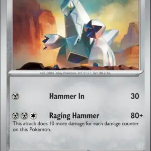 Karta Pokémon: Stellar Crown - 106 - Duraludon (Reverse Holo)