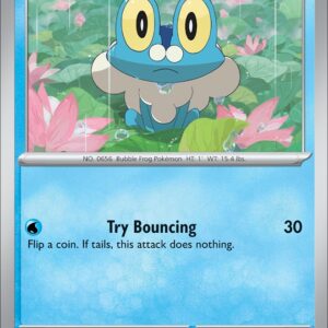 Karta Pokémon: Obsidian Flames - 056 - Froakie (Reverse Holo)