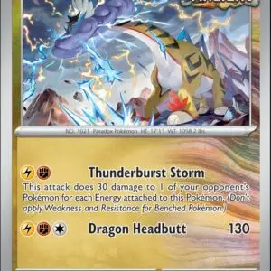 Karta Pokémon: Stellar Crown - 111 - Raging Bolt (Holo)