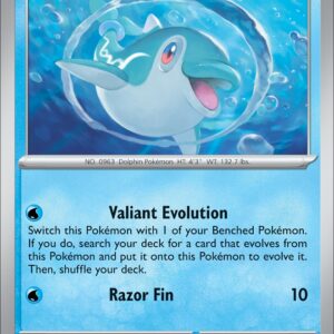 Karta Pokémon: Obsidian Flames - 060 - Finizen (Reverse Holo)