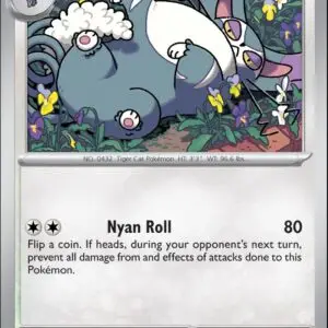 Karta Pokémon: Stellar Crown - 117 - Purugly (Reverse Holo)
