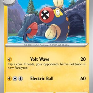 Karta Pokémon: Obsidian Flames - 068 - Eelektrik (Reverse Holo)